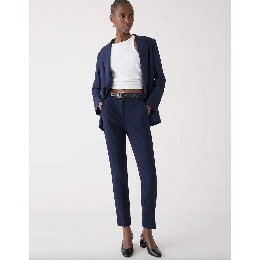 J. Crew Navy Straight Leg Pants